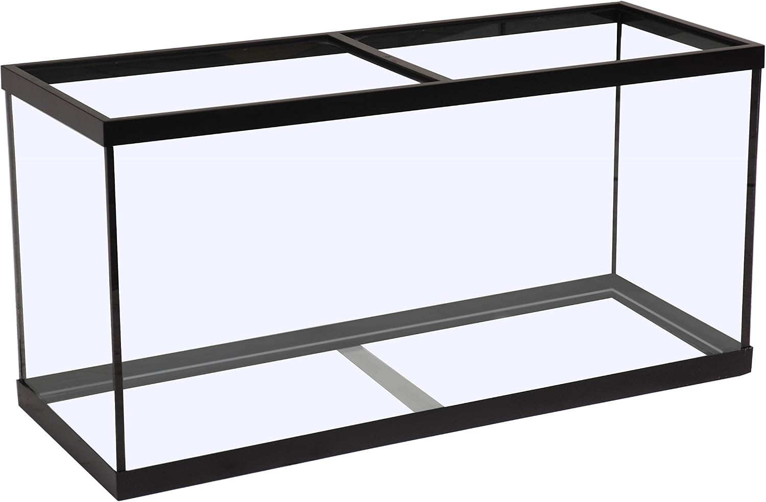 Nomoreef 55 Gallon Rectangular Glass Aquarium, Large Fish Tank for Home