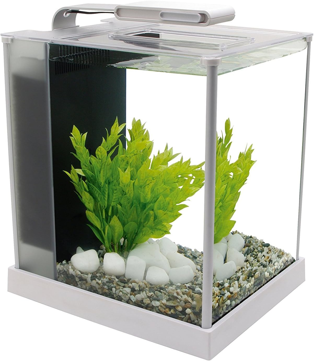 Nomoreef 5 Gallon Aquarium Kit with LED Lighting & 3-Stage Filtration System